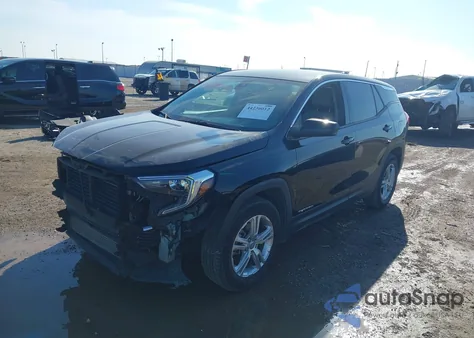 2020 GMC Terrain Fwd Sle z USA, uszkodzony, nr VIN 3GKALMEV9LL306536